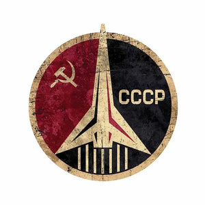Russia Space Program Sticker Retro Cccp Graffiti Vinyl Decal