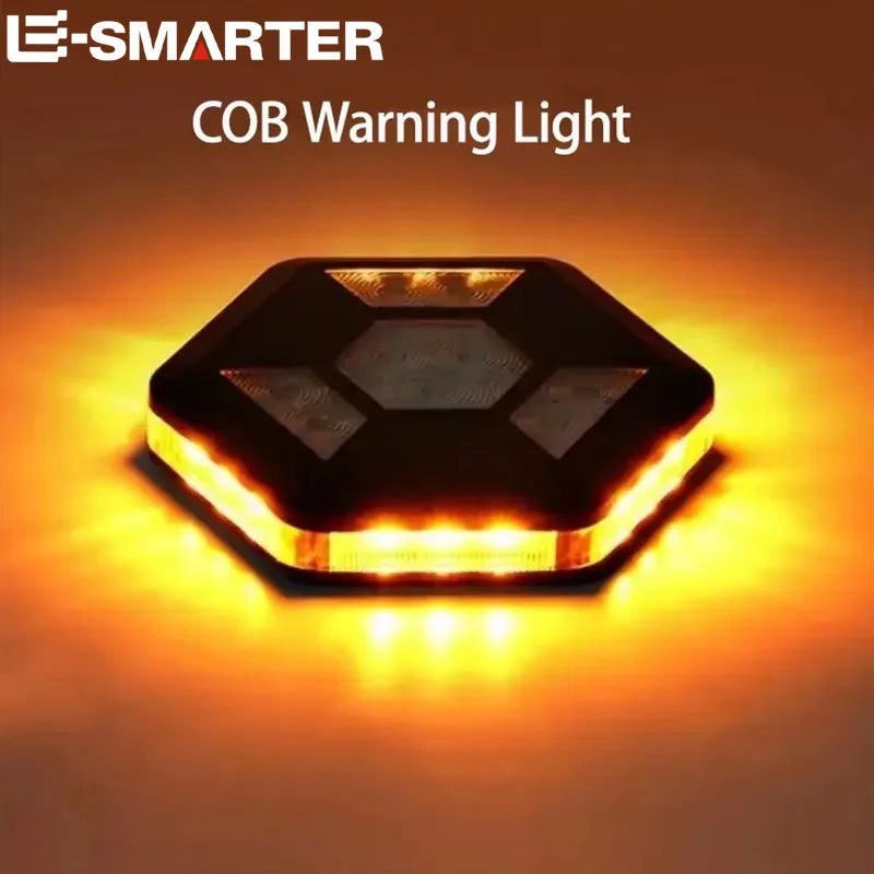 Rechargeable Warning Cob Ceiling Roadblock Flashing Rescue