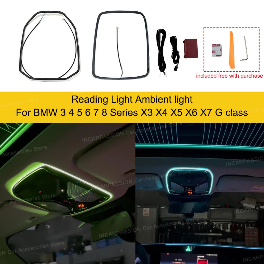 For BMW Series 2 3 4 Skylight Ambient Reading Gt X3 X4 X5 X6 X7