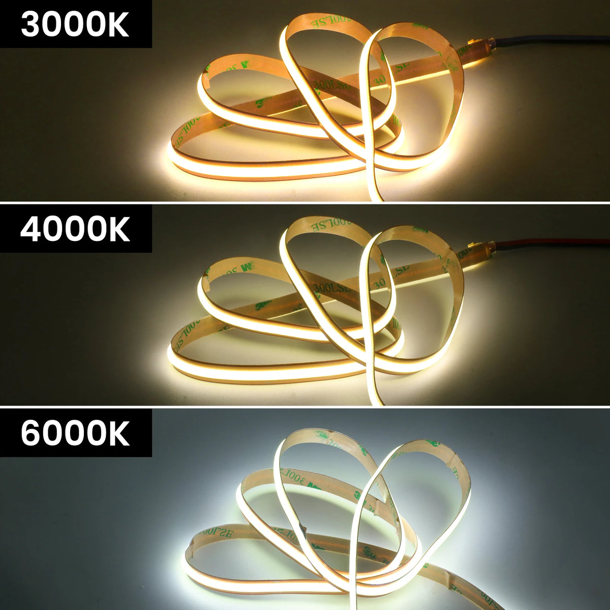 Cut Freely Cob Strip 24V Super Bright 720 Leds