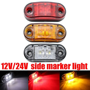 For Trailer 12V 24V Side Marker Trucks Caravan Clearance Lorry