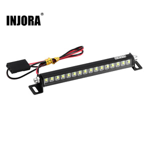 For 1 18 Rc Crawler TRX4M Injora 16LED Metal Roof Defender