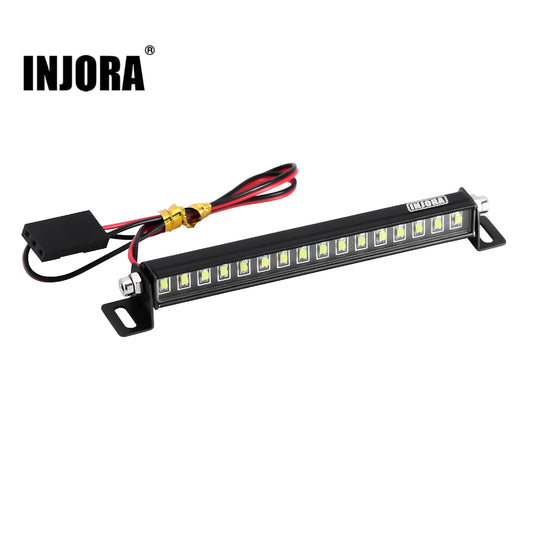 For 1 18 Rc Crawler TRX4M Injora 16LED Metal Roof Defender