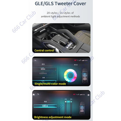 For Mercedes Benz Gle Gls W167 Color Sunroof gle53 Coupe gls63