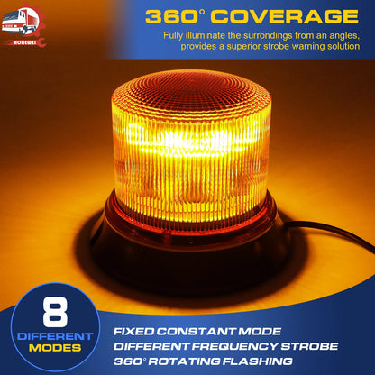For Tractors Aohewei Rotating Flash Beacon Trailer Emergency
