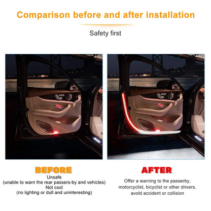 1PCS Door Opening Warning Waterproof 12V Flow Strobe Safety