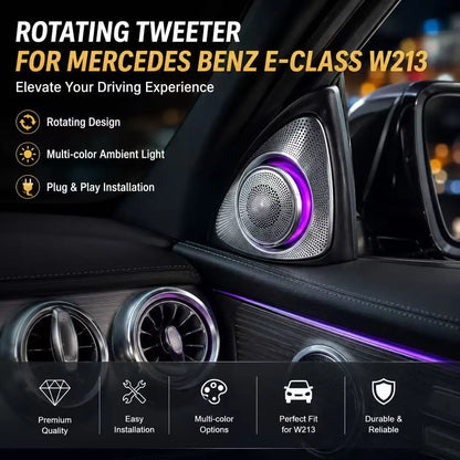 Interior Ambient Upgrade Kit 4D Rotating Speaker Turbine Air