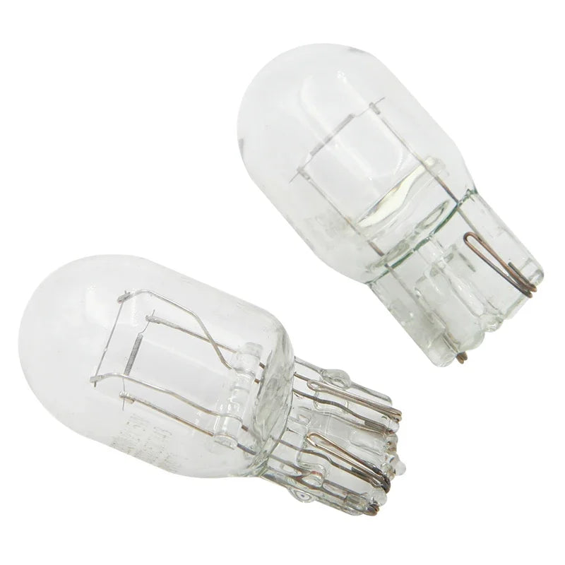 10PCS T20 W21W 7440 Sidelight Bulb Clear Glass Halogen