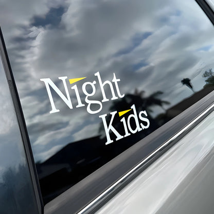 Night Kids Decal Sticker Initial D Vinyl Jdm Wangan