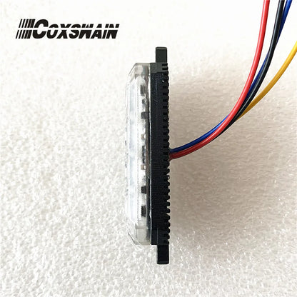 1PC Coxswain 12W Strobe Warning Surface Mount Side Marker