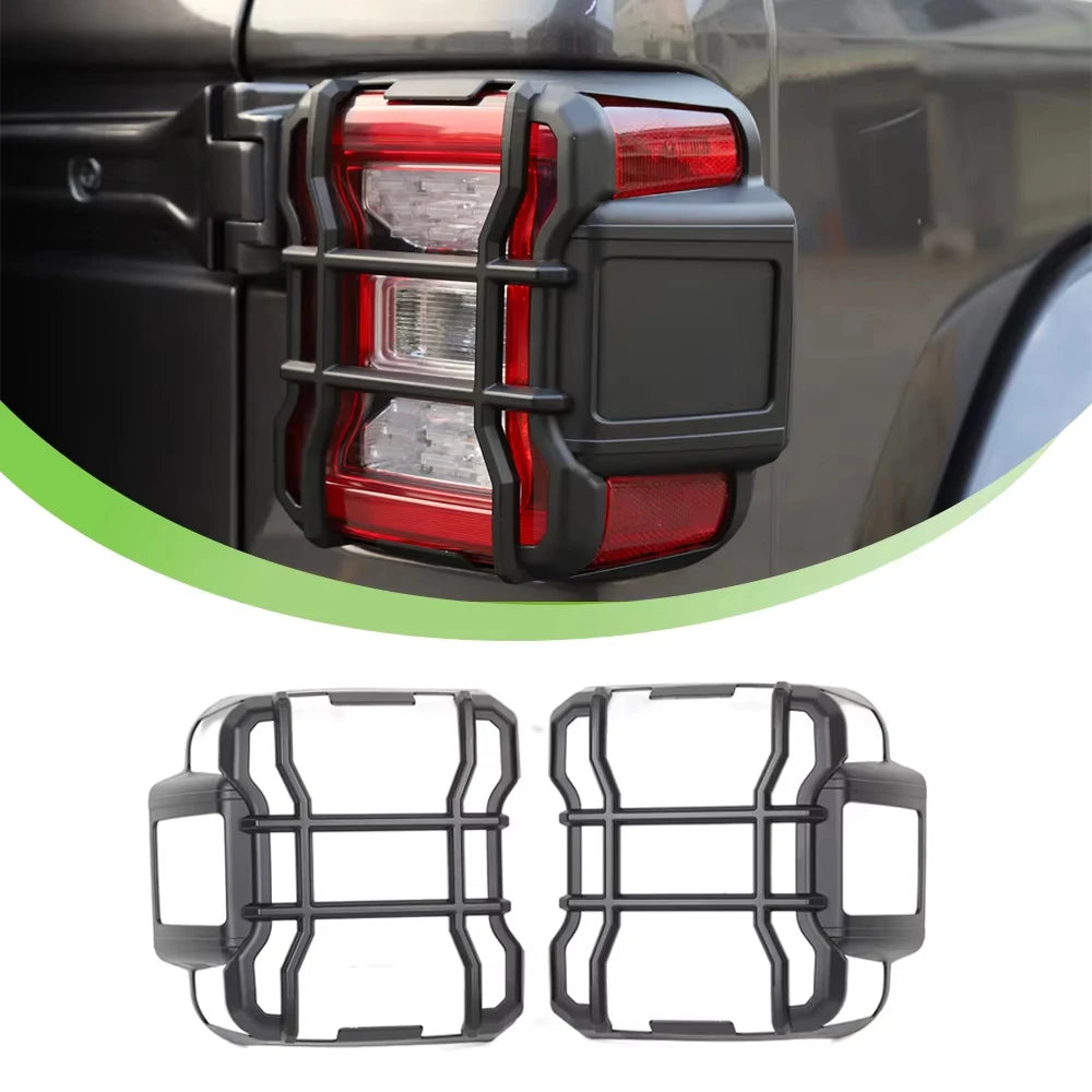 For Wrangler Jl Gladaitor Jt 2018-2023 2PCS Taillight Protection