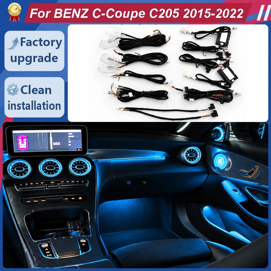 For Mercedes-Benz C-Class Coupe W205 2015-2021 3-to-64 Color