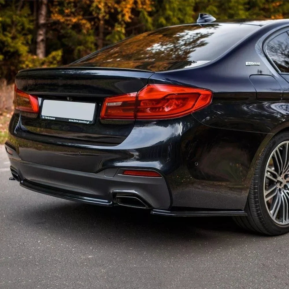 For BMW 5 Series G30 G31 Rear Bumper Diffuser Side Splitters F90