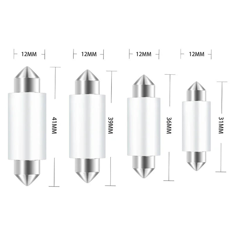 10PCS C5W C10W Festoon 41MM Interior Reading White Clearance