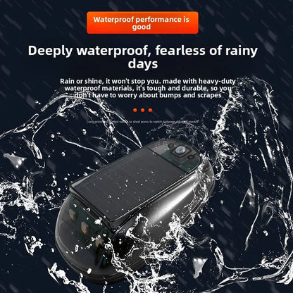 Wireless Control Solar Cab Truck Roof Beacon Strobe Emergency