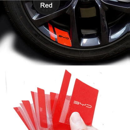 For BYD Seal U Dm I 6PCS Wheel Sticker Sealion Seal Song