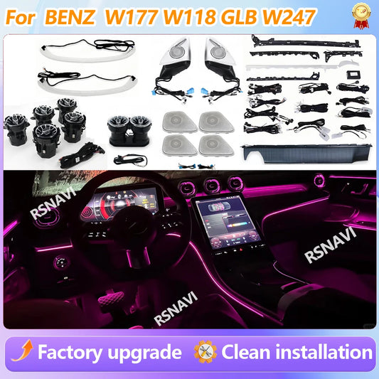 For Benz W177 W118 W247 A B Cla Gla Glb c-class Colors Vents