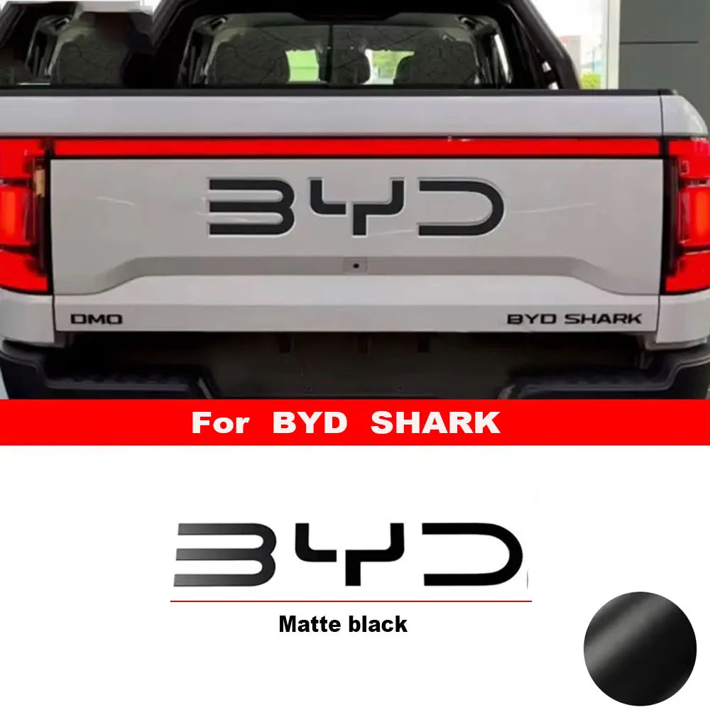 For BYD Shark 1PC Rear Body Sticker