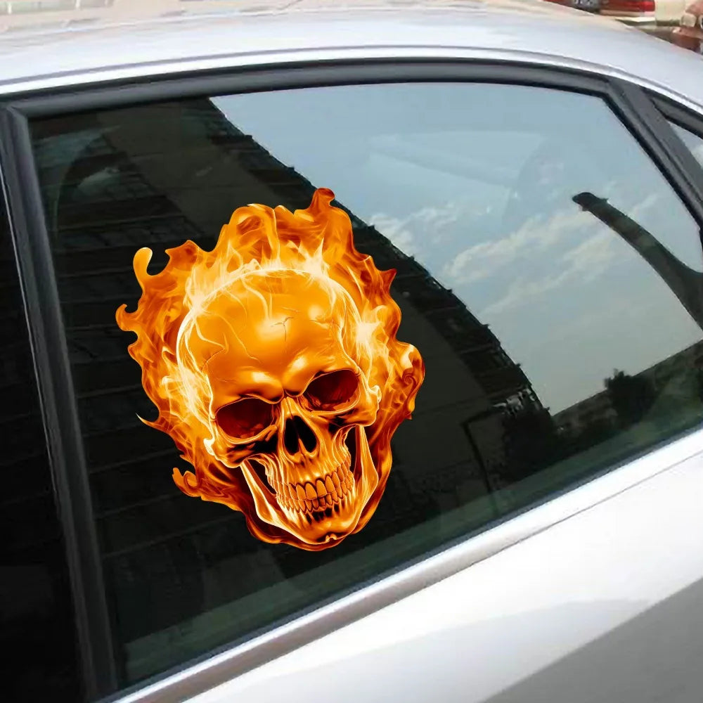 For Auto Bumper Window Waterproof Motorcycle Soul Knight Burning
