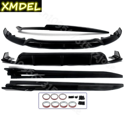 For BMW X6 F16 M Sport Front Lip Rear Spoiler Diffuser Side