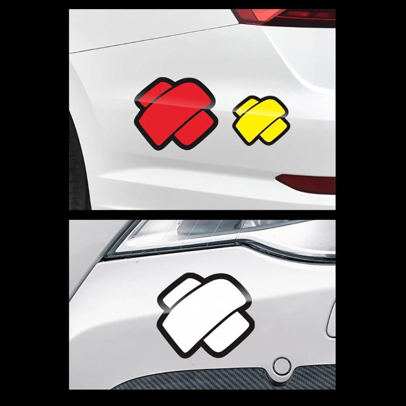 Q 10PCS Sheets Patch Cover band-aid Fuel Tank Sticker