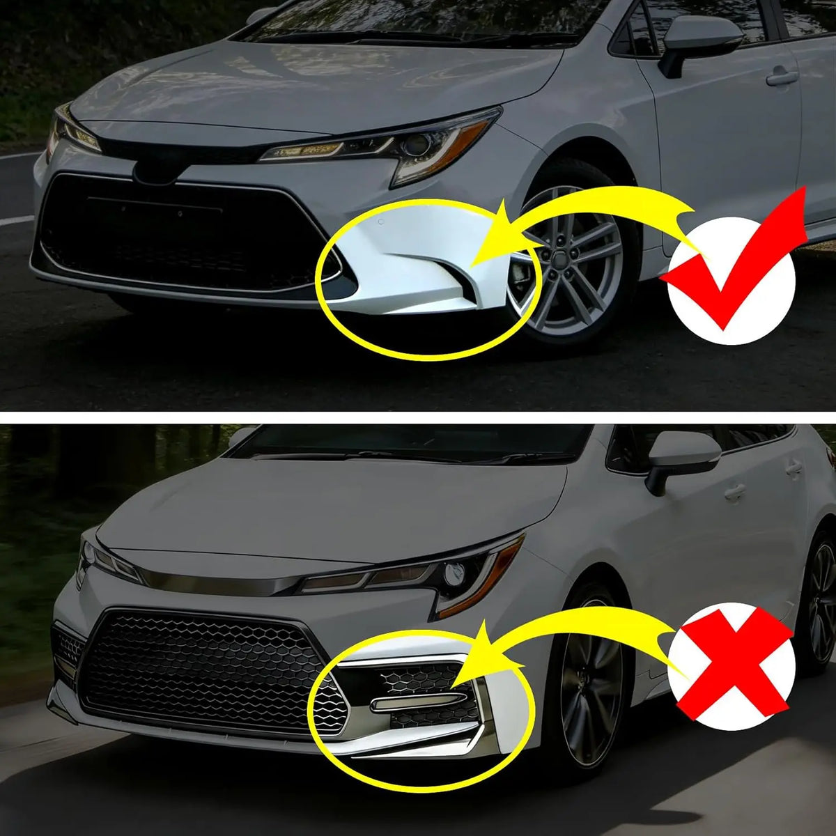 For Toyota Corolla L Le Xle Drl 2021-2023 Sequential Daytime