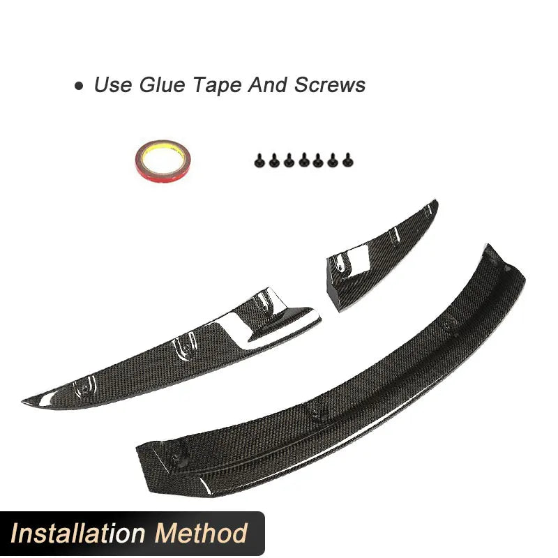 For BMW 8 Series G14 G15 Front Bumper Lip Spoiler G16 2018-2024
