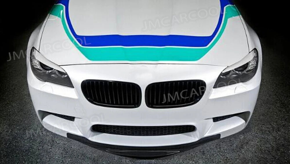 For BMW 5 Series F10 M5 Carbon Fiber Front Bumper Lip Chin
