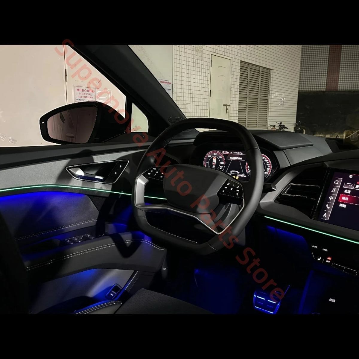 For Audi Q5 E-Tron 2022-2024 Ambient Interior Lighting Upgrade