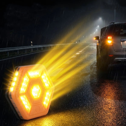 For Repair Lighting Orange Magnetic Road Flare Warning IP67