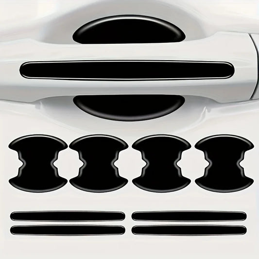 Set Door Wrist Protection Stickers Handle Anti Collision Sticker