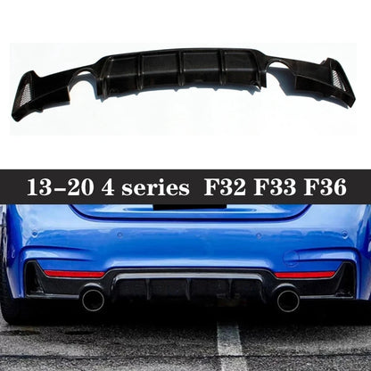 For BMW 4 Series F32 F33 F36 Upgrade Carbon Fiber Rear Bumper