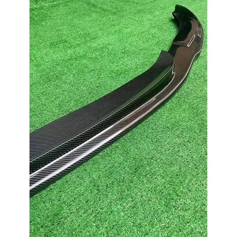 For BMW 5 Series M5 F10 2010-2016 Carbon Fiber Front Bumper Lip