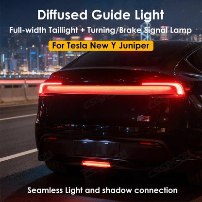 For Tesla Model Y Juniper 2025 Reflective Safety Navigation
