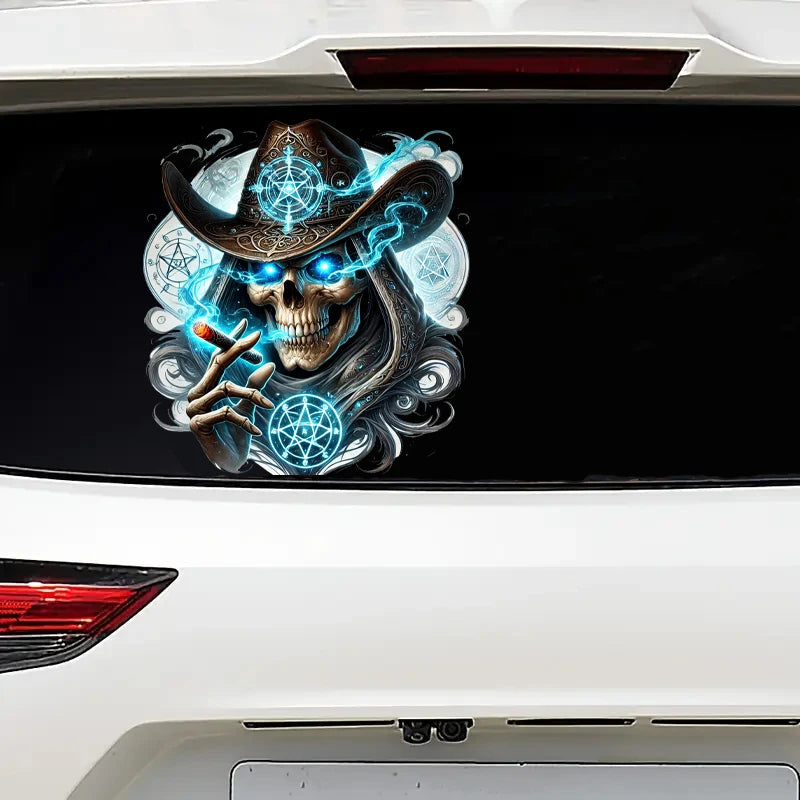 5PCS Skull Stickers Body Personalized