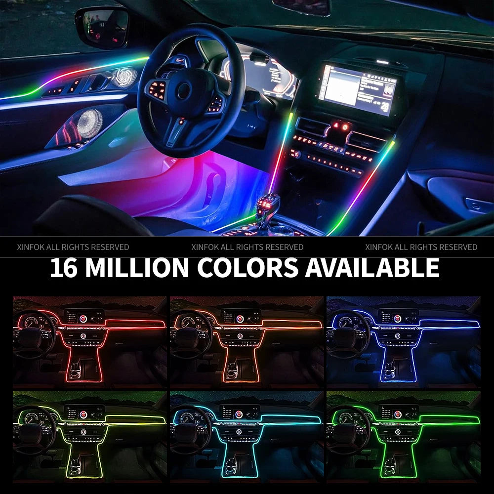 110CM APP Control Ambient Interior RGB Symphony Atmosphere