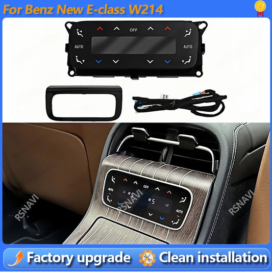 For Mercedes Benz E Class W214 Rear Air Conditional Panel