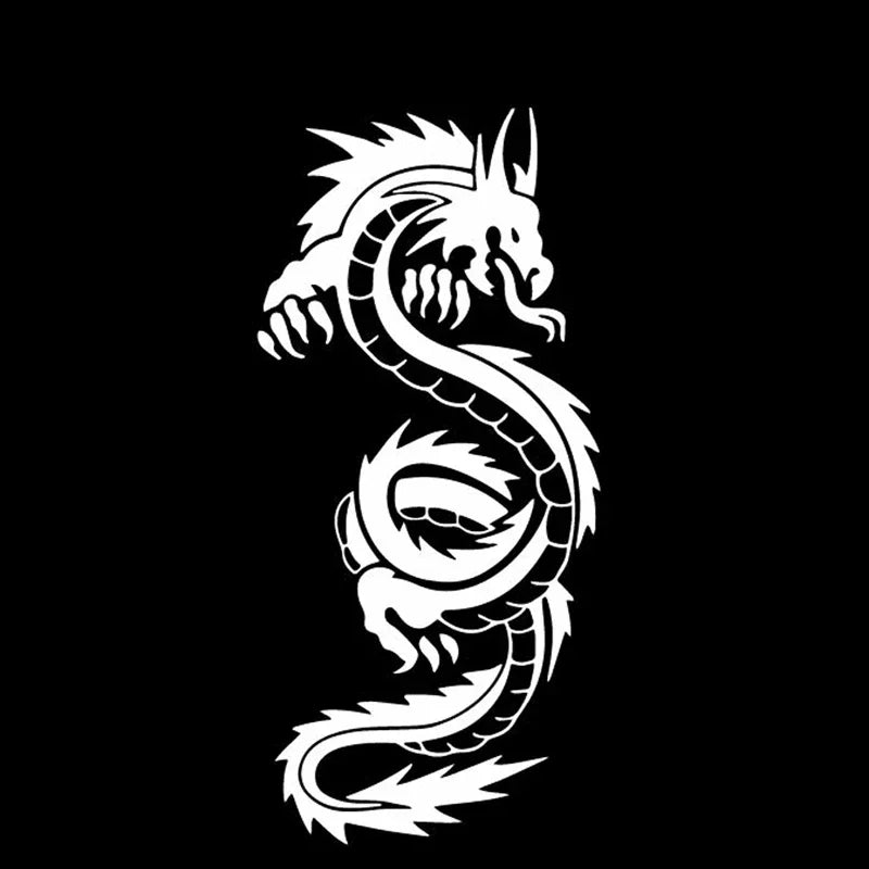 Sticker Mythical Animals Dragon Decor Creative Trunk Waterproof