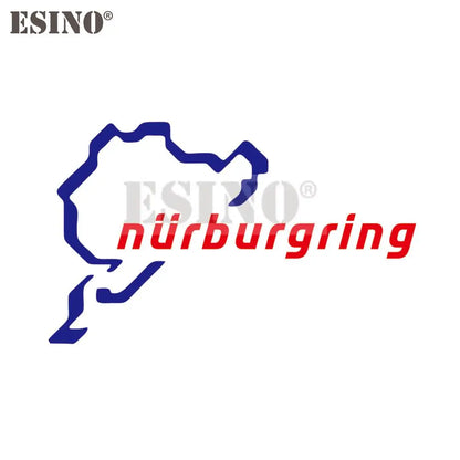 Creative Funny Fashion Decal Nurburgring Motor Sport Racing Road