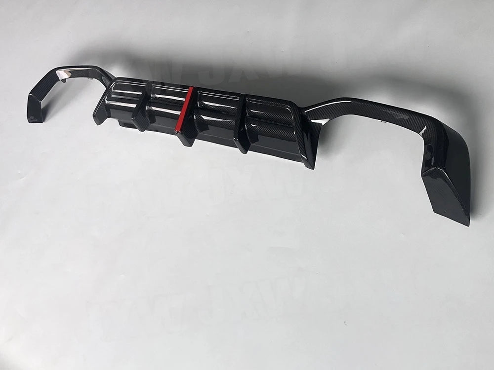 For BMW X4M F98 2019-2023 Frp Jxwancf Dry Carbon Fiber Rear Lip