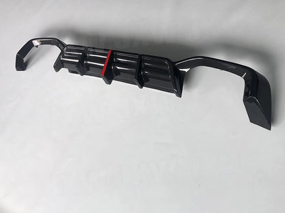 For BMW X4M F98 2019-2023 Frp Jxwancf Dry Carbon Fiber Rear Lip