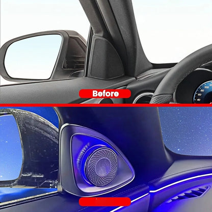 For Benz S-Class W222 2014-2020 4D Colors 4D Speaker Rotating