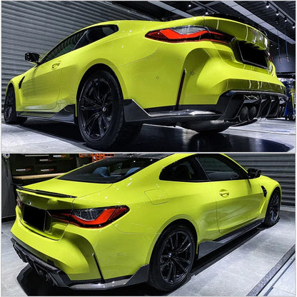 For BMW G80 G81 G82 G83 Rear Bumper Carbon Fibe Mp Diffuser