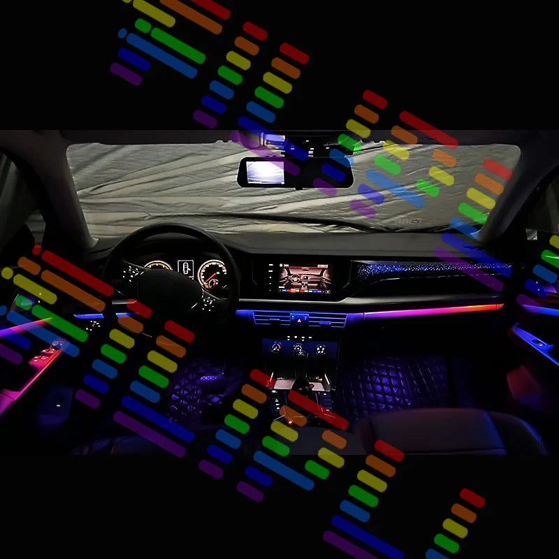 For Volkswagen Passat 2019-2025Y Dynamic Color Changing Ambient