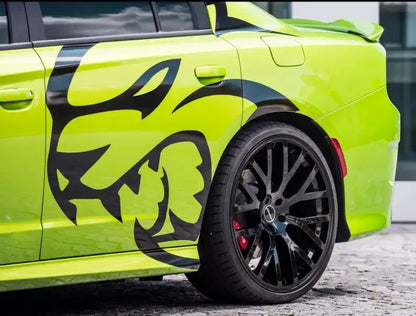 Hellcat Srt Rear Fender Includes Both Sides Decal Sticker
