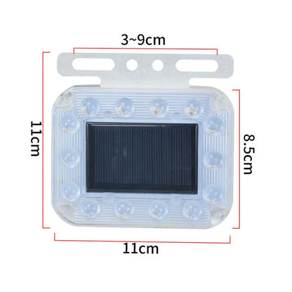 Truck Solar Powered Warning Flashing Anti Collision Tail Touch