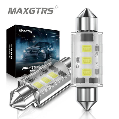 2X C5W Festoon C10W Canbus 44MM 3030 Smd Interior