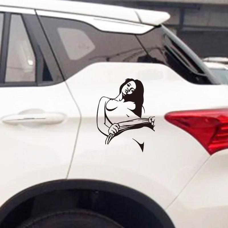 Sticker Lady Devil Angel Girl Funny Stickers Body Window