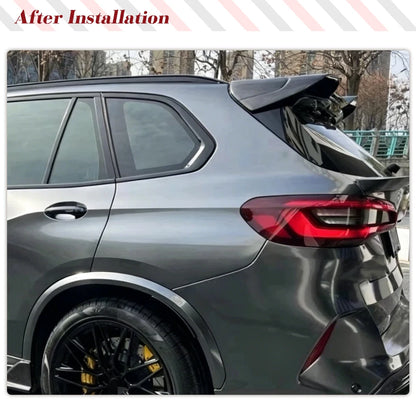 For BMW F95 X5M Lci 2024-2026 Gloss Black Rear Trunk Roof Racing