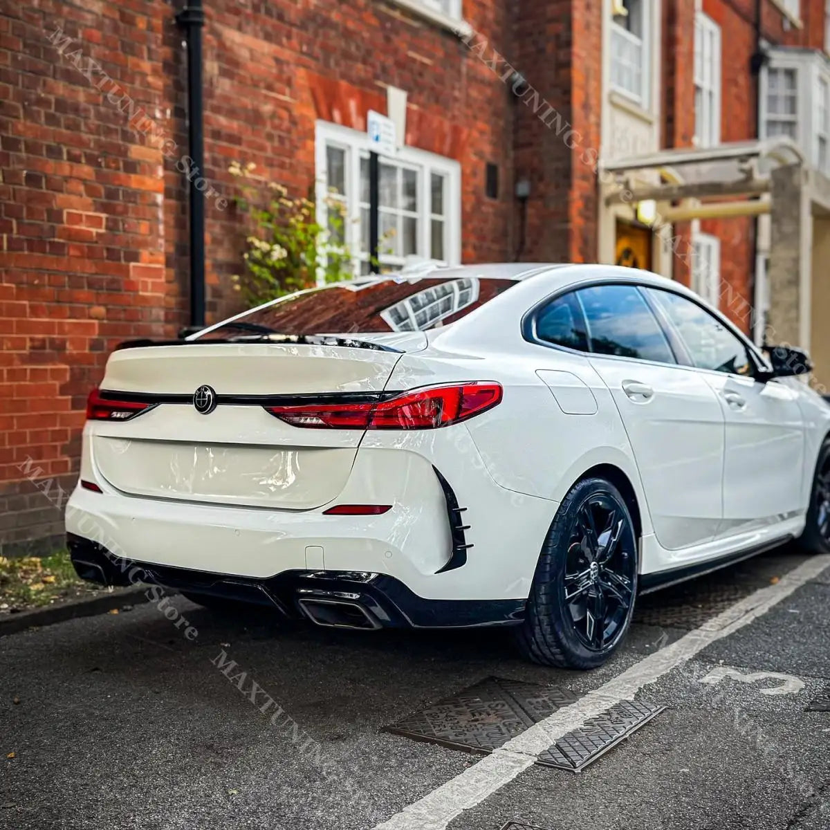 Rear Bumper Side Spoiler Air Vent Canard Splitter Wind